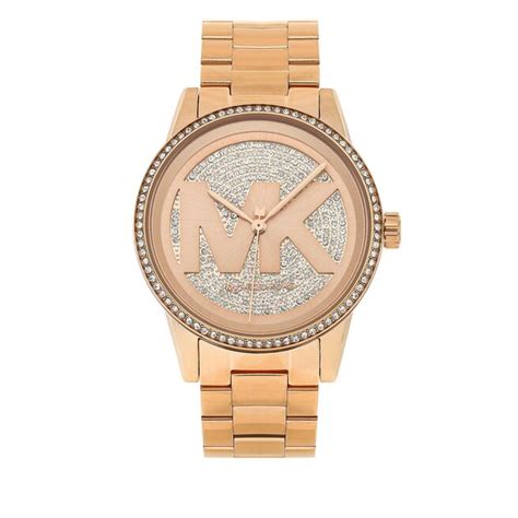 hodinky michael kors ruzove zlato|142 Hodinky Michael Kors .